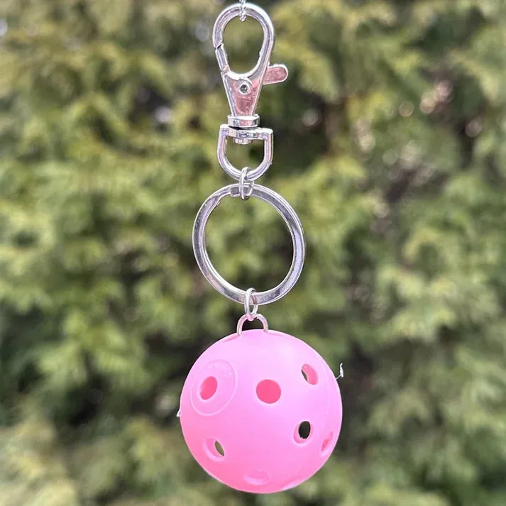 Pickleball Bag Tag-Pull Keychain