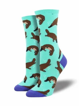 Platypus Women's Crew Socks