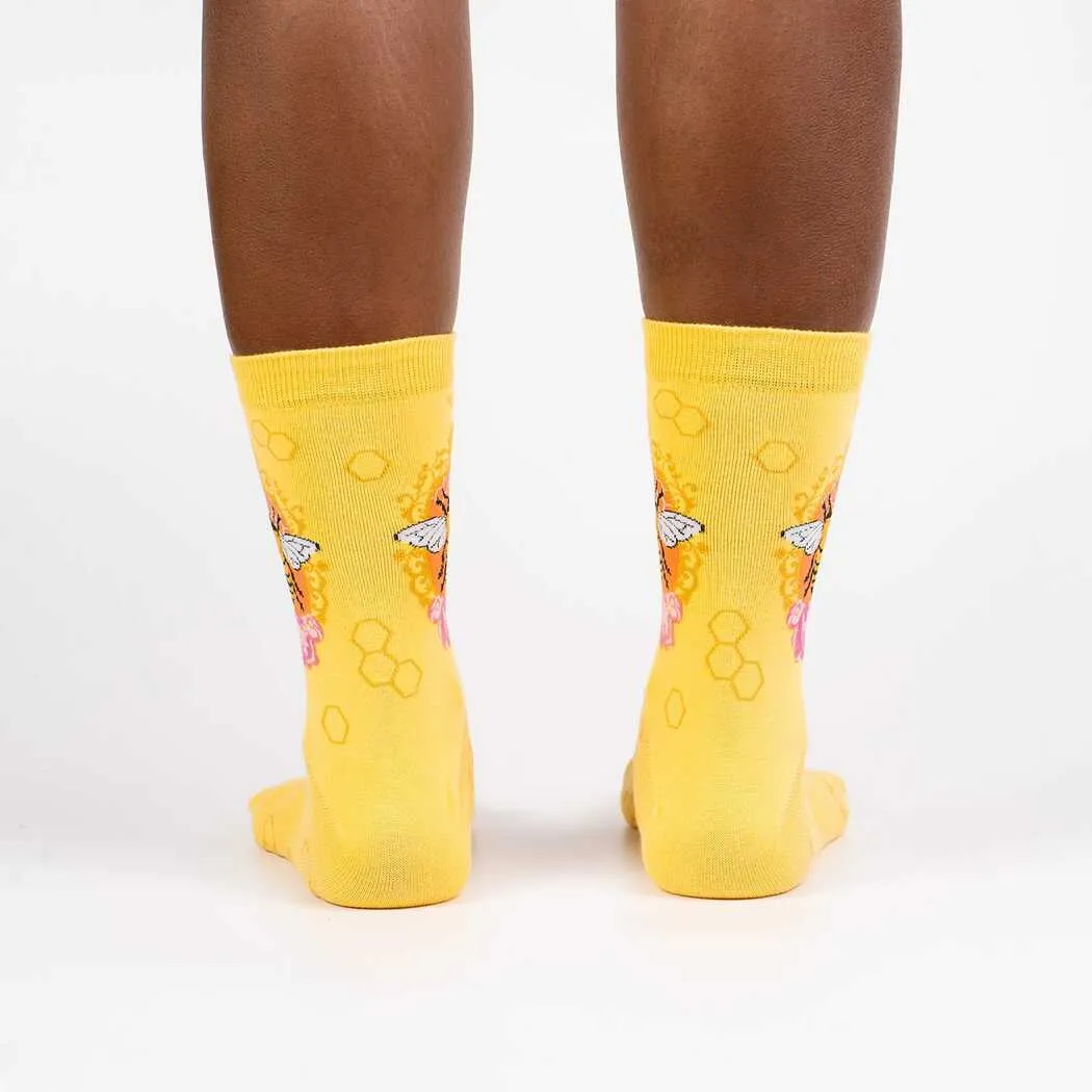 Queen Bee Women's Crew Socks