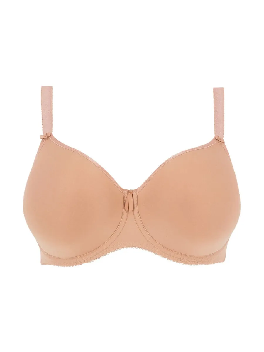 Rebecca Essentials Moulded Spacer Bra - Cafe Au Lait