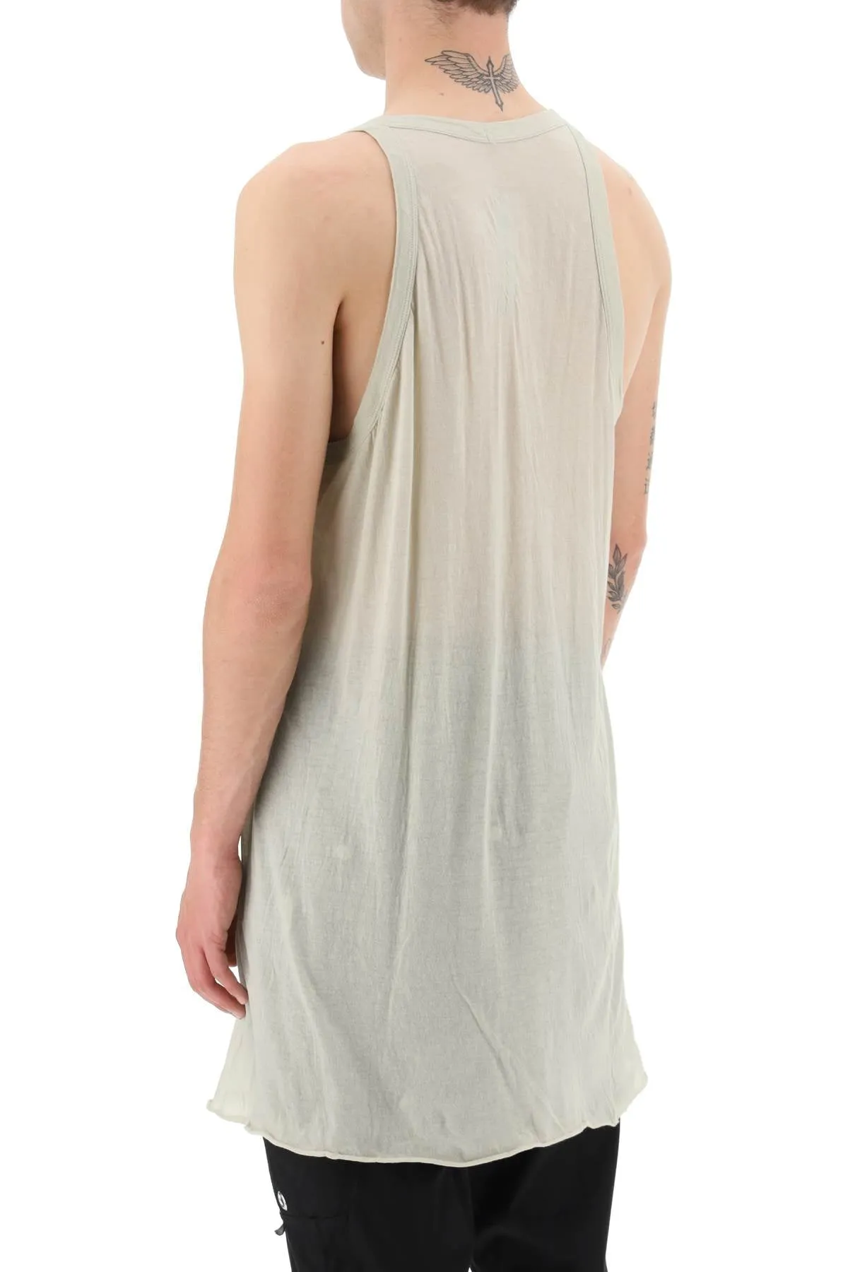 Rick owens 'fog' long tank top