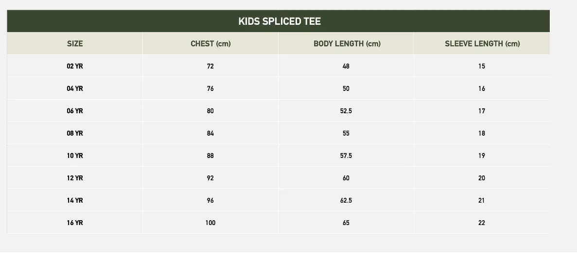 Ridgeline Kids Spliced Tee - Buffalo Camo/Field Olive