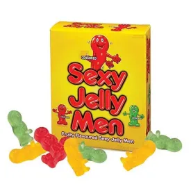 Sexy Colourful Soft Jelly Men with Willies for Her