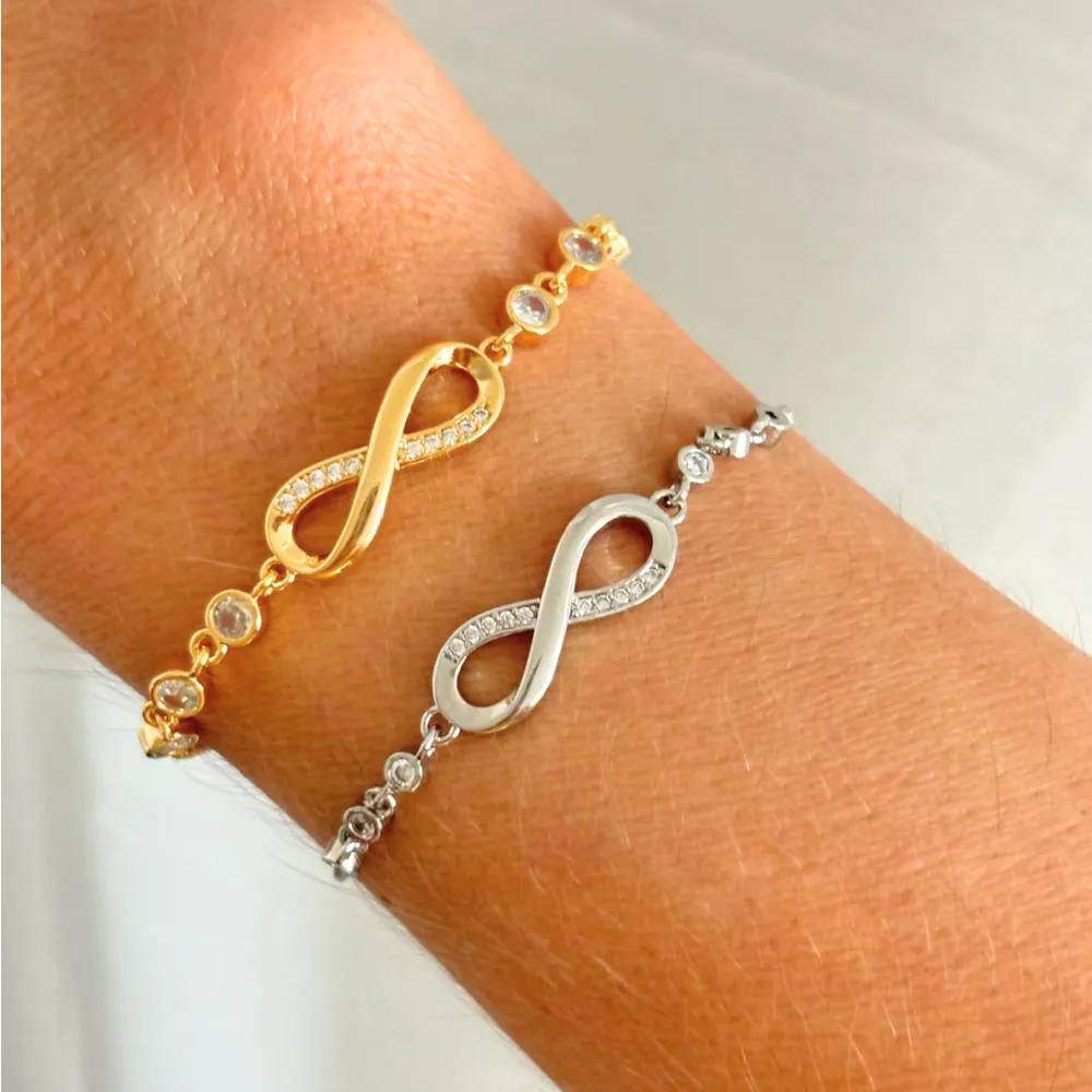 Silver Infinity Bracelet