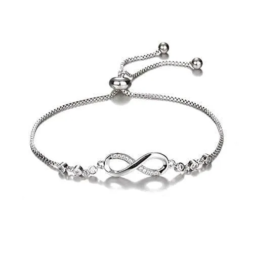 Silver Infinity Bracelet