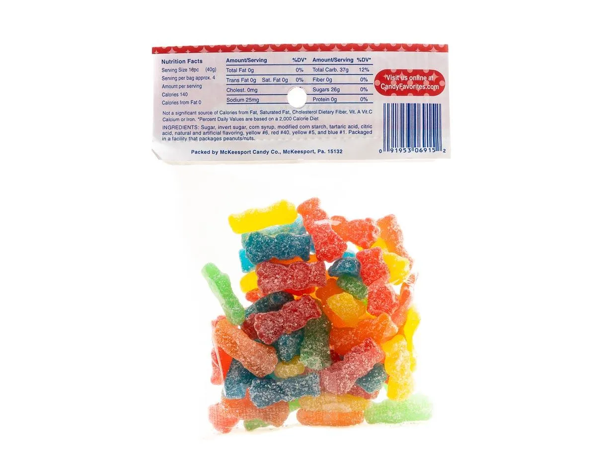 Sour Patch Kids 5.5 Ounce Peg Bags