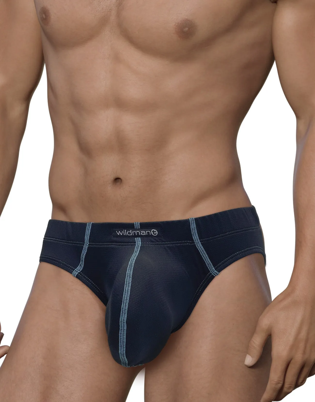 Stitch Big Boy Pouch Brief - Blue