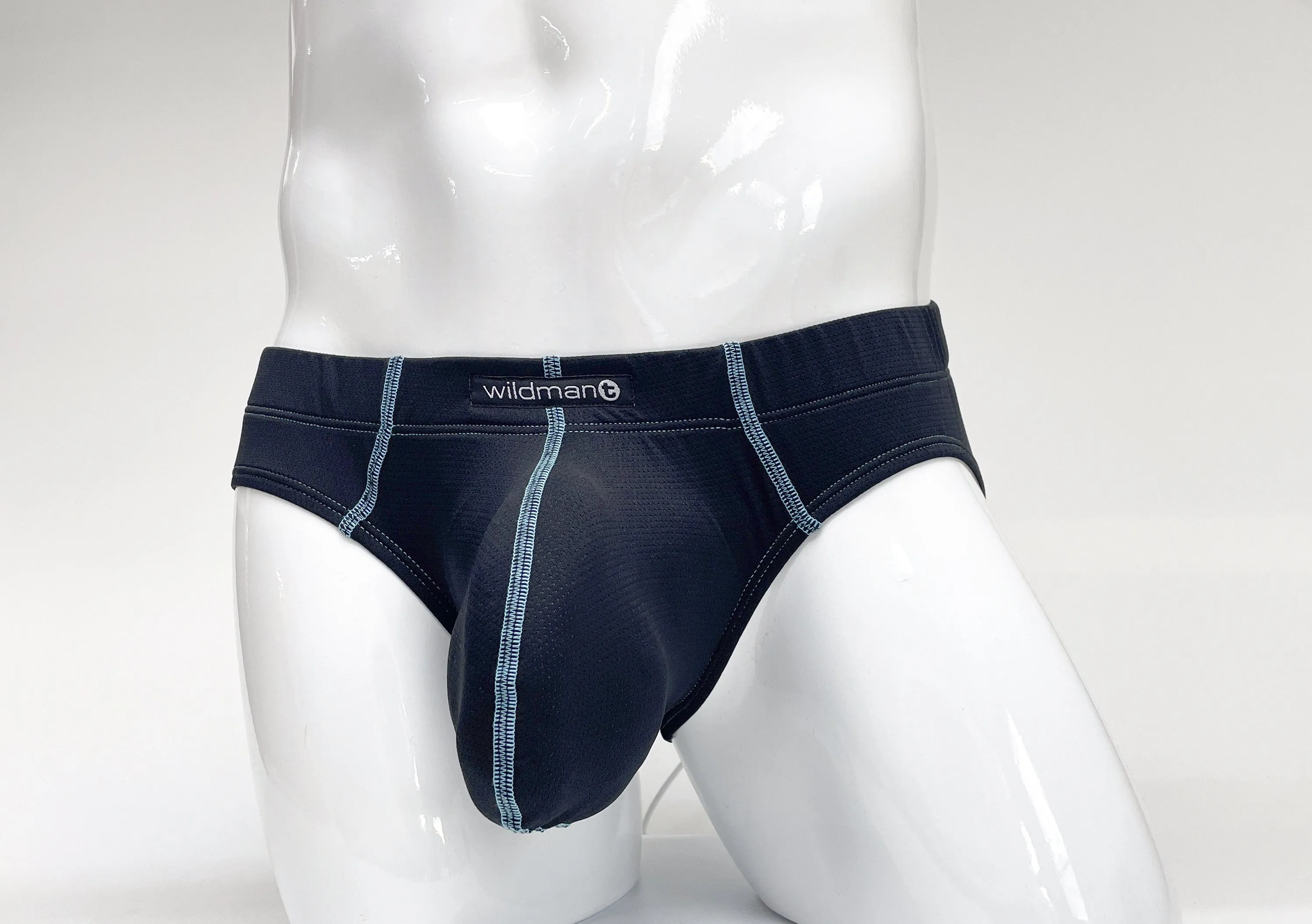 Stitch Big Boy Pouch Brief - Blue