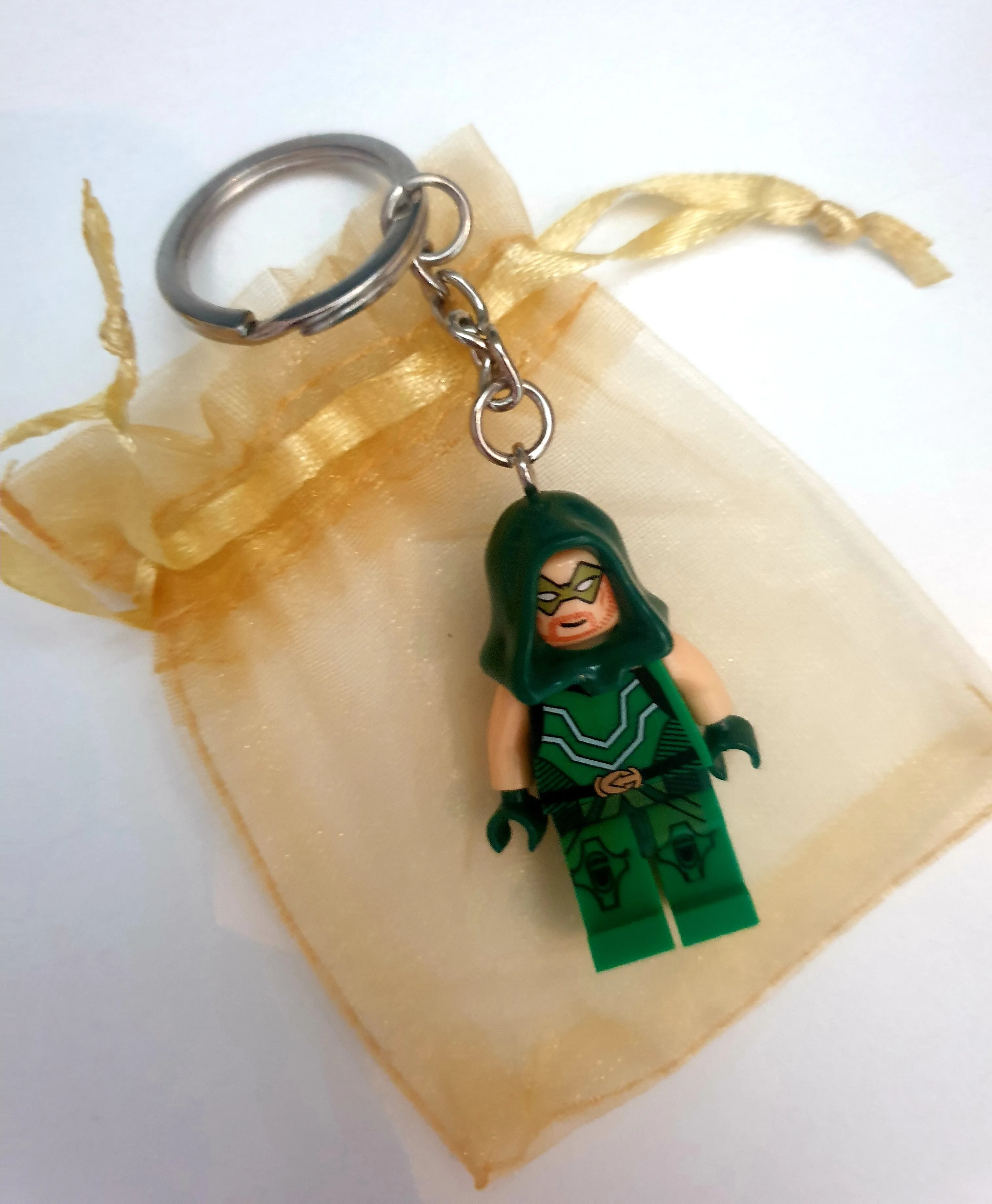 SUPERHERO LEGO KEYRING