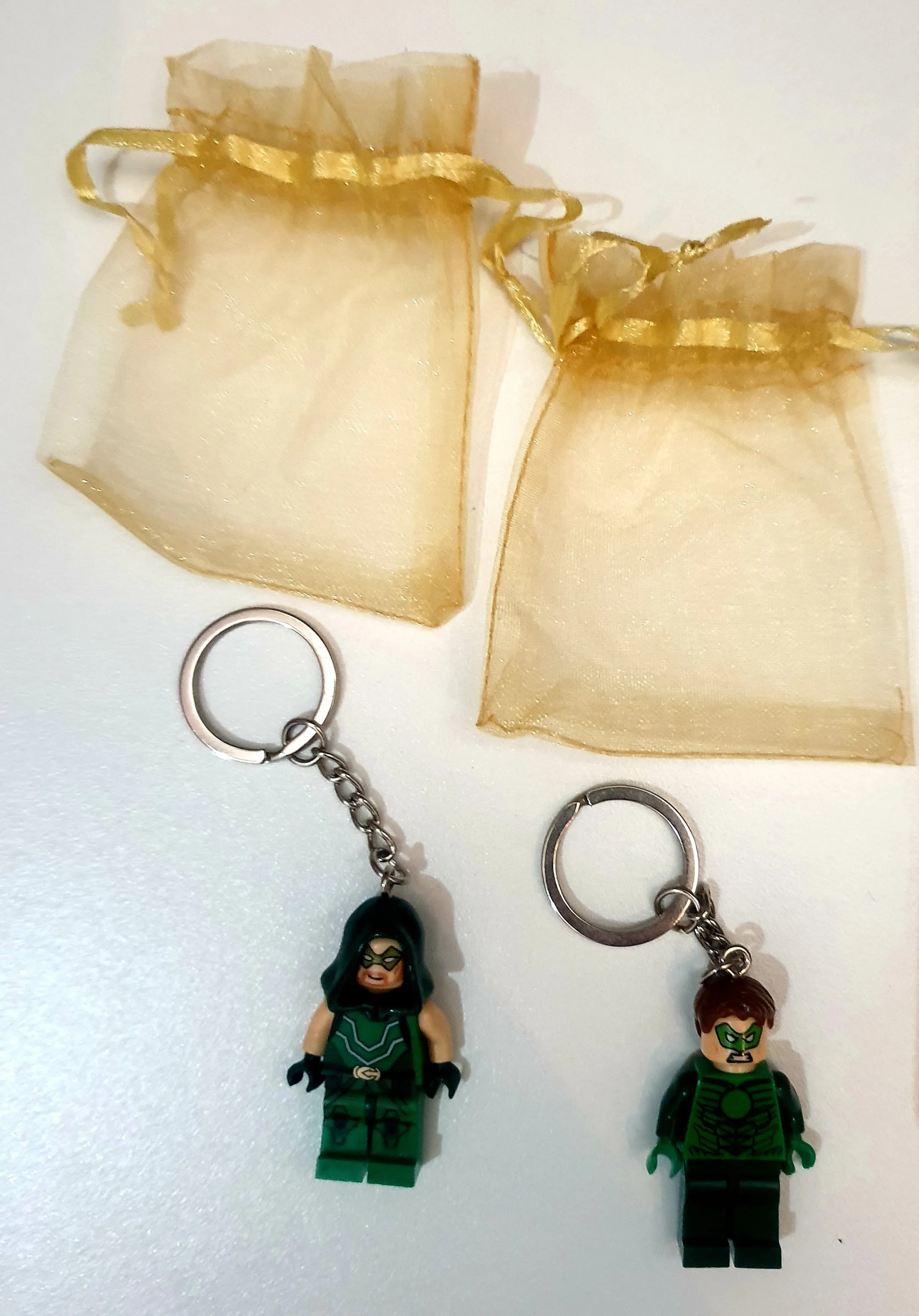 SUPERHERO LEGO KEYRING