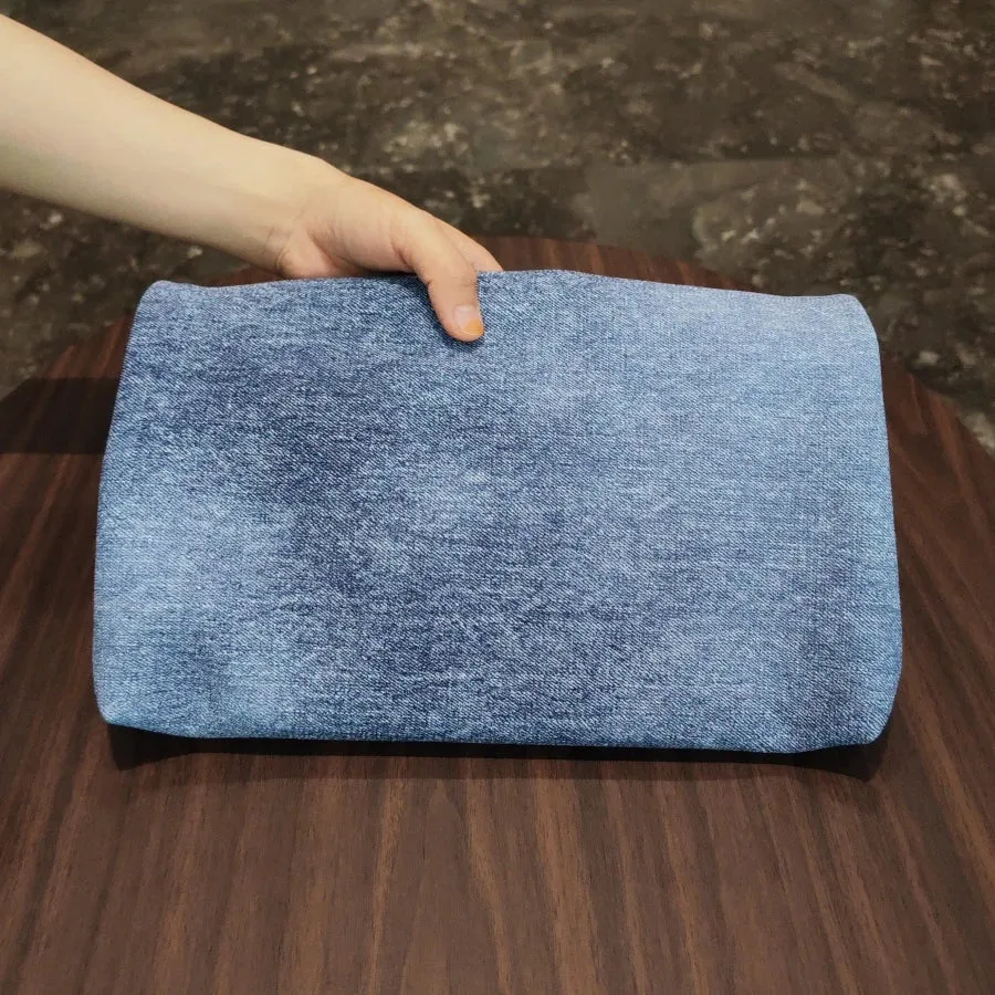 TEEK - Envelope Denim Clutch