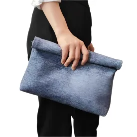 TEEK - Envelope Denim Clutch