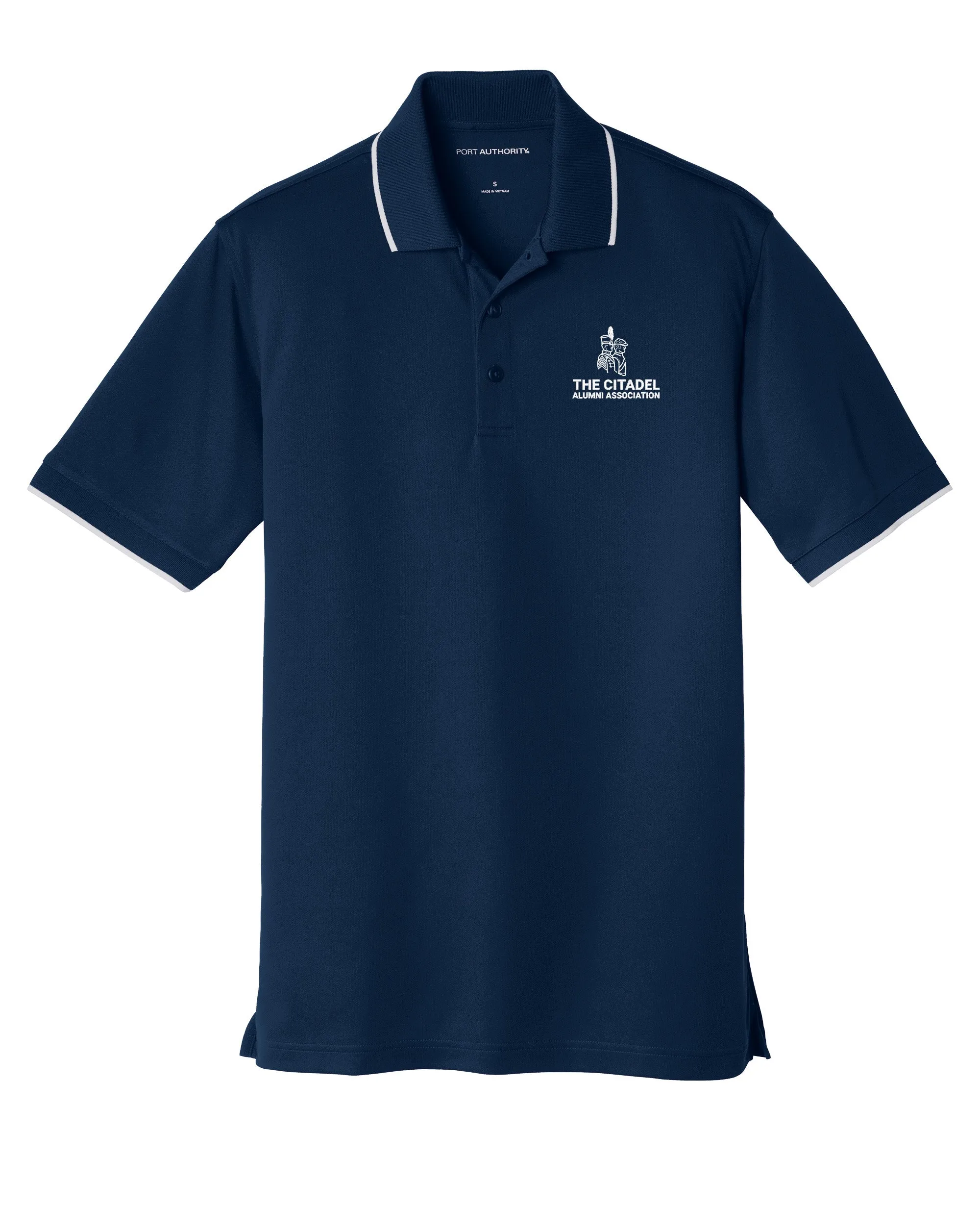 The Citadel, Alumni Association, UV Micro-Mesh Tipped Polo Shirt