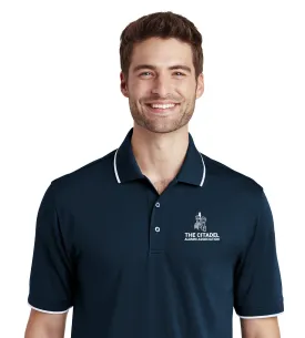 The Citadel, Alumni Association, UV Micro-Mesh Tipped Polo Shirt