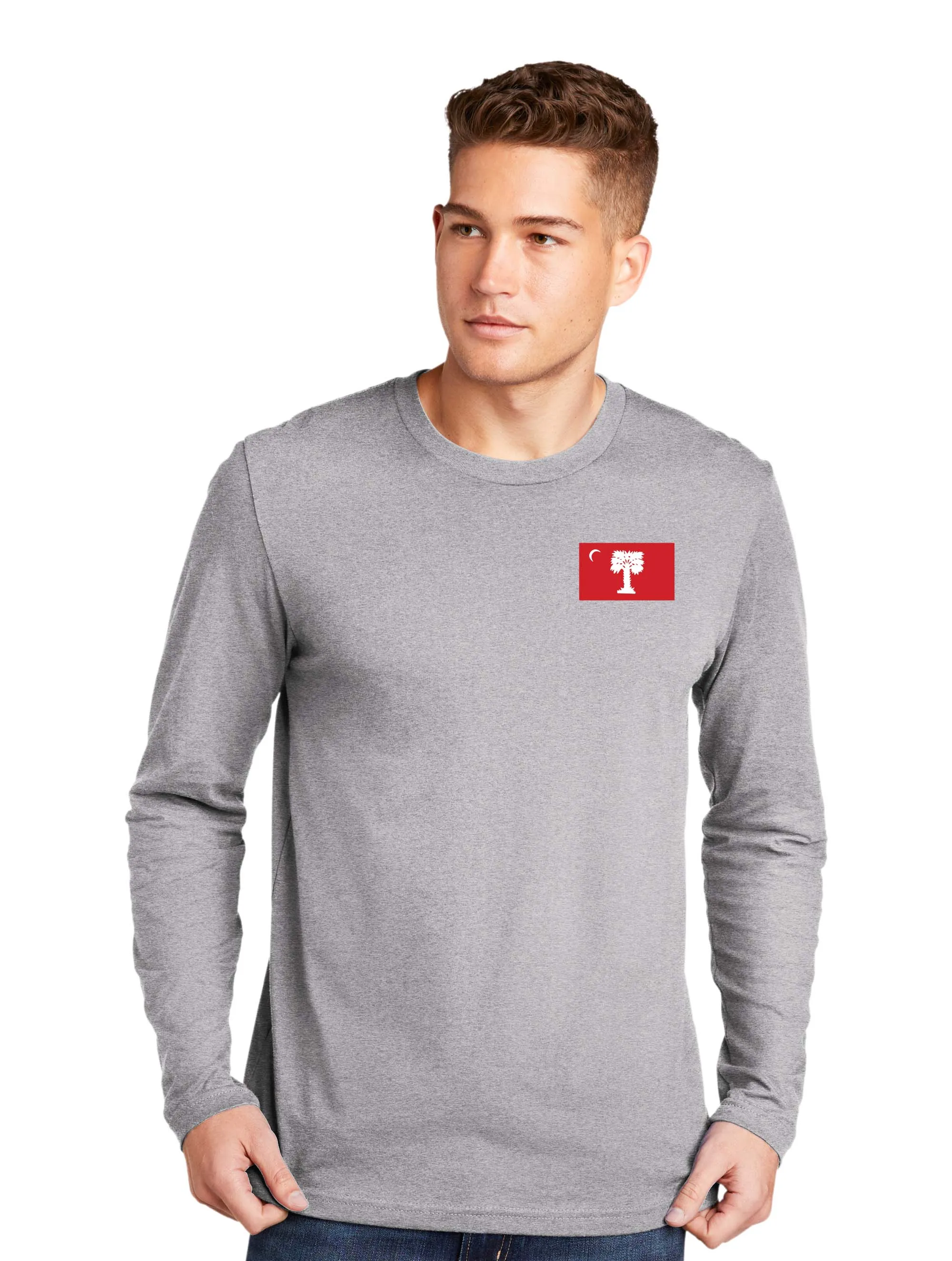 The Citadel, Big Red Palmetto, Cotton Long Sleeve Tee