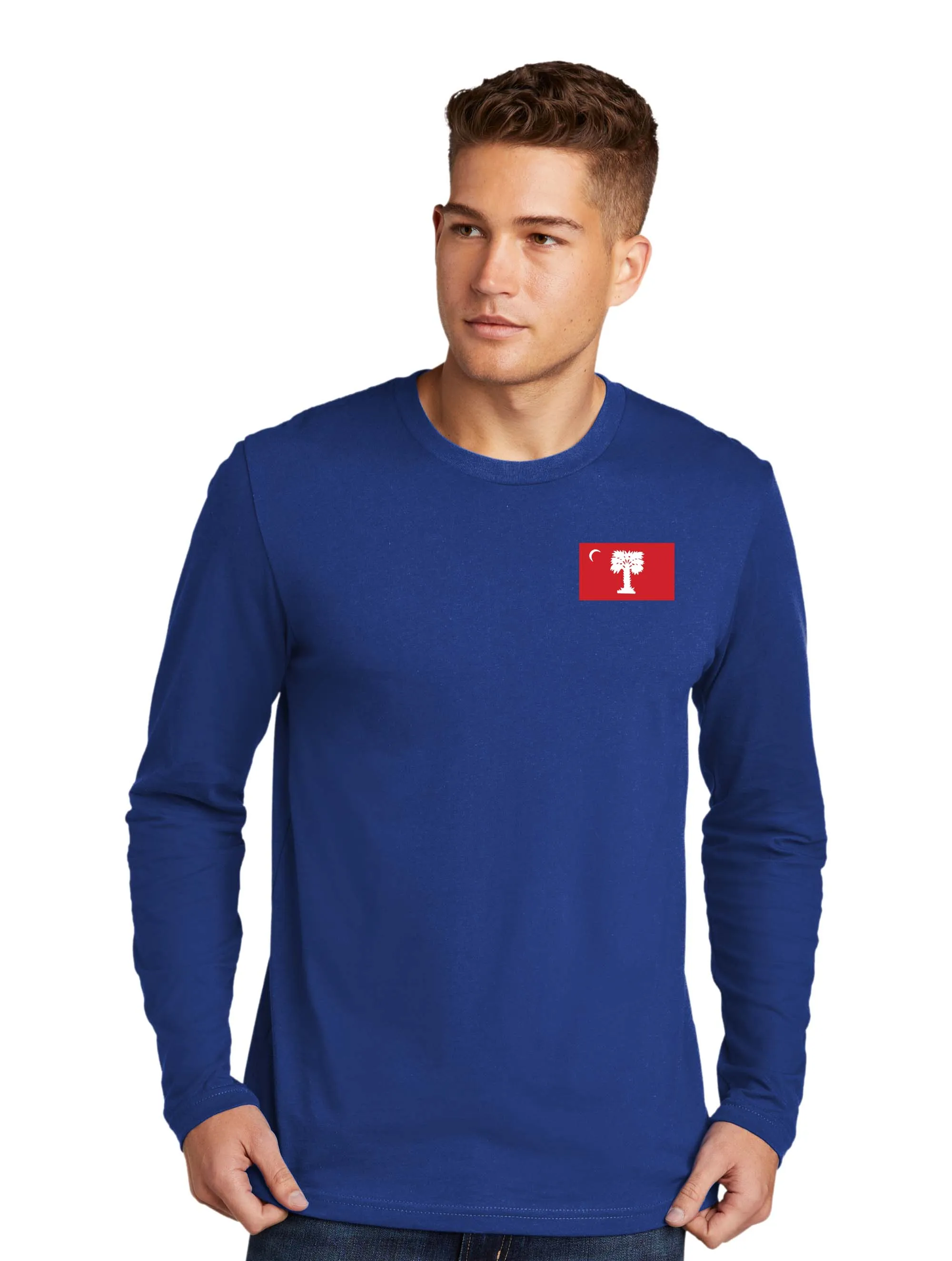 The Citadel, Big Red Palmetto, Cotton Long Sleeve Tee