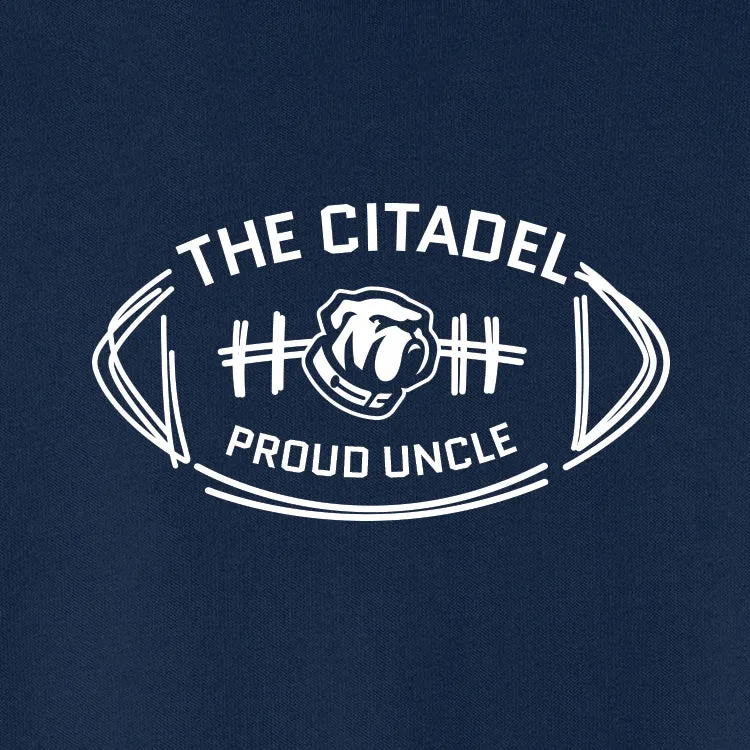 The Citadel Bulldog Proud Uncle Unisex Sponge Fleece Drop Shoulder Sweatshirt