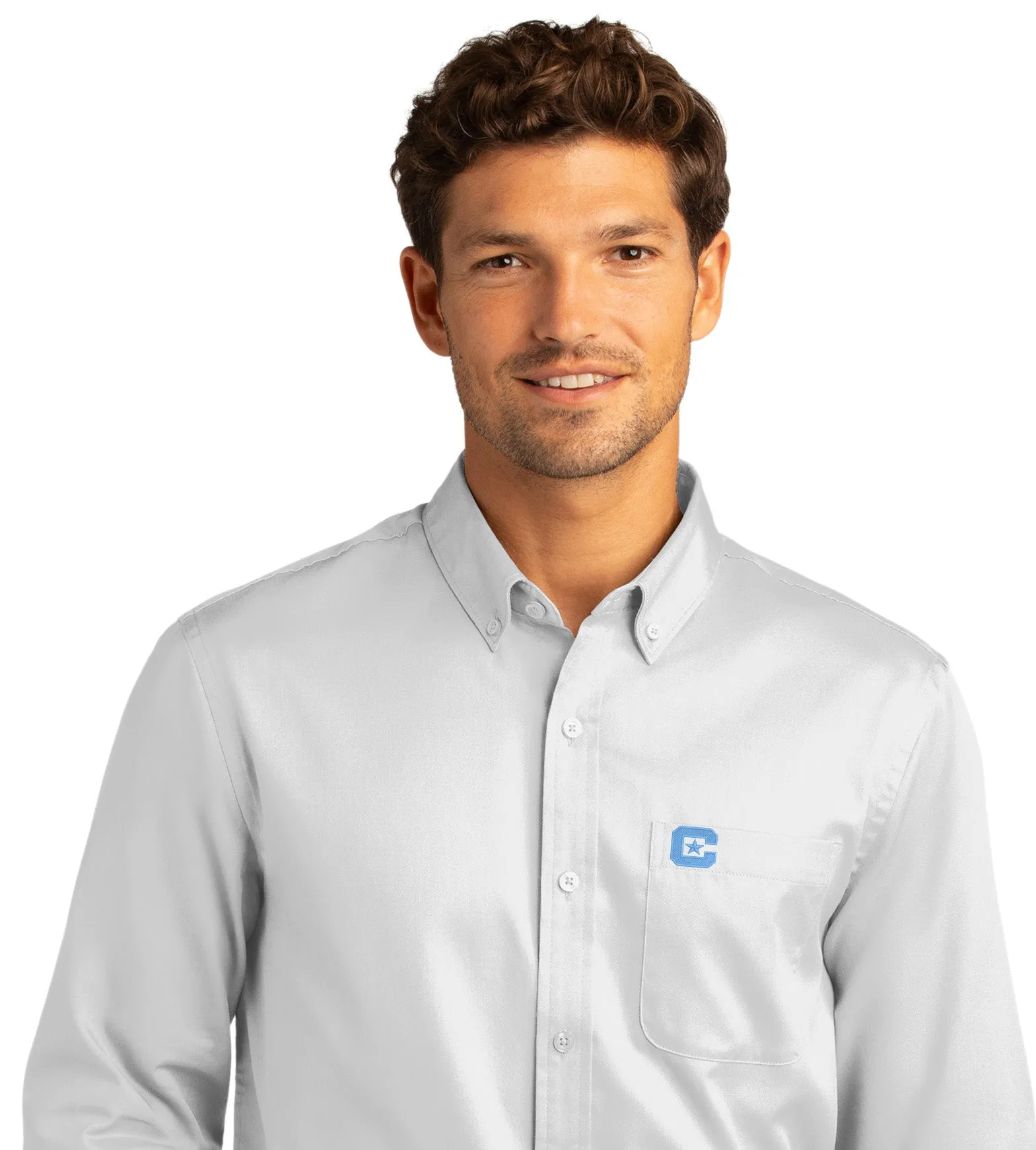 The Citadel C Long Sleeve Twill Shirt