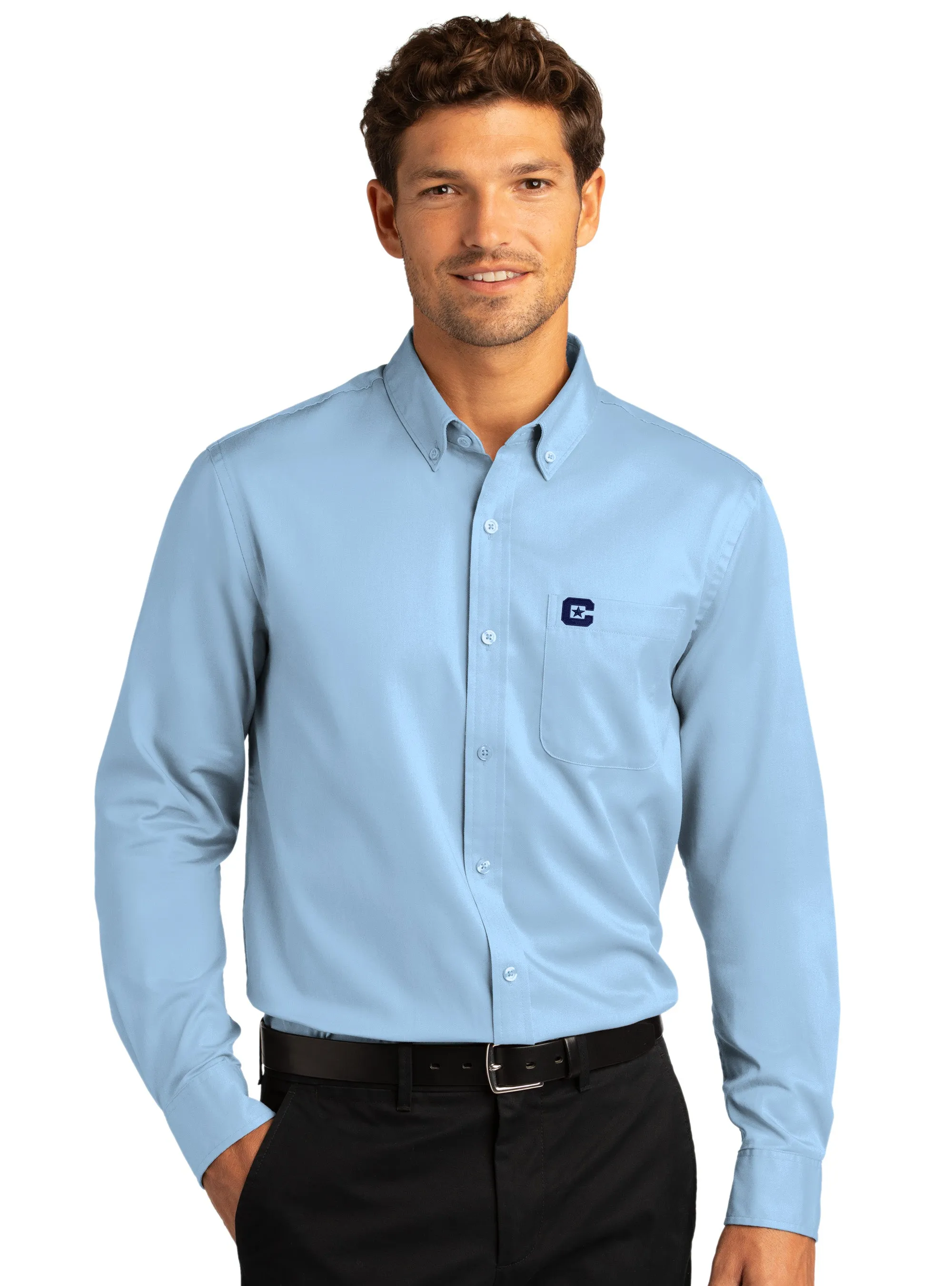 The Citadel C Long Sleeve Twill Shirt