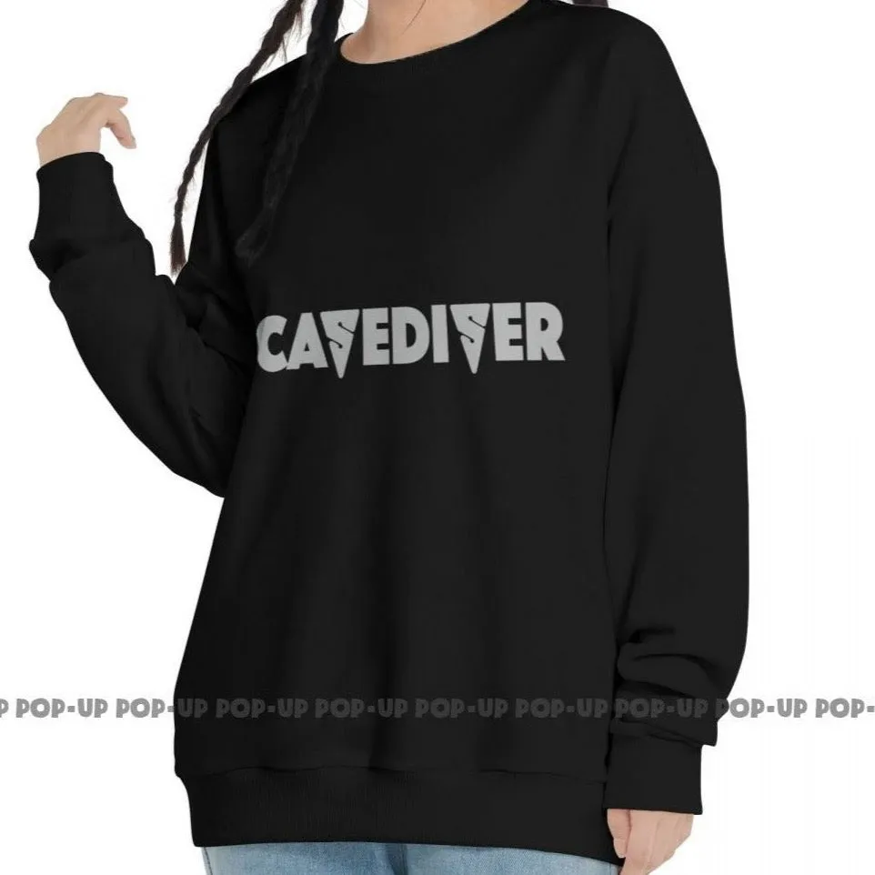 Unisex Pullover Sweatshirt: Cavediver