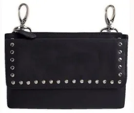 Women studded hip bag