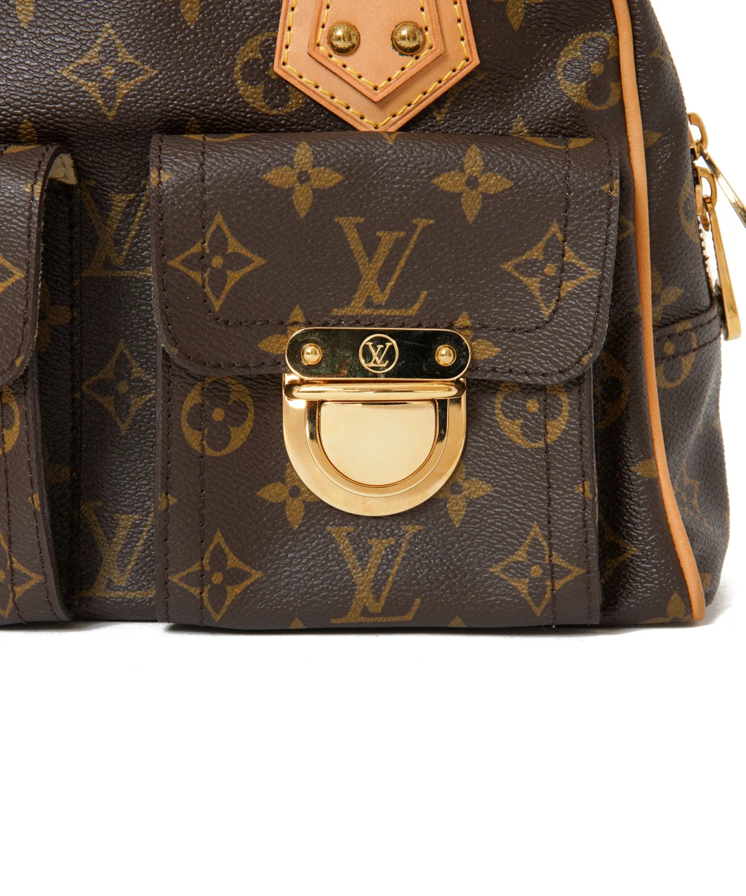 【WOMEN】LOUIS VUITTON モノグラム マンハッタンPMハンドバッグ  ヴィンテージ