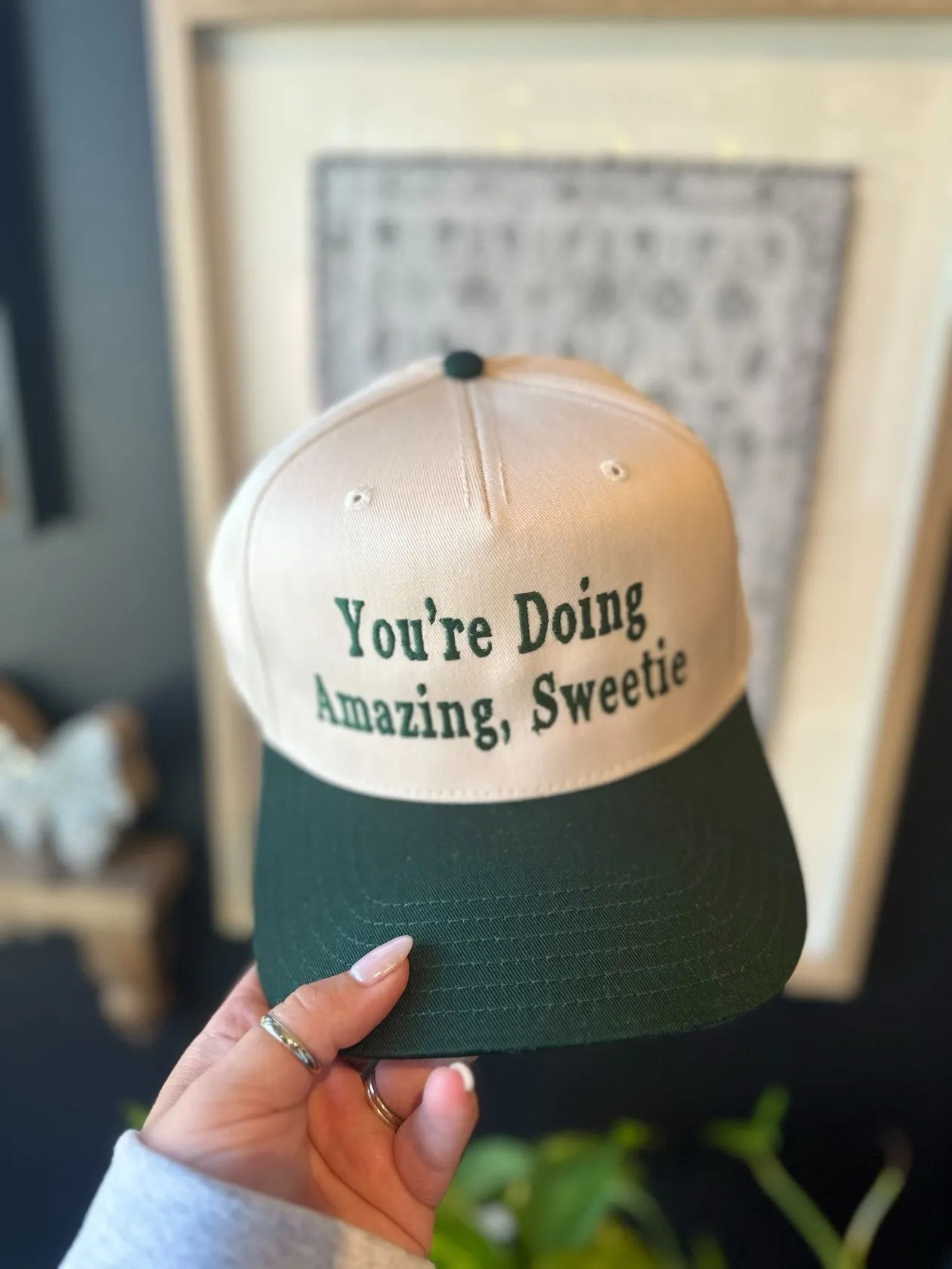 You're Doing Amazing, Sweetie Trucker Hat